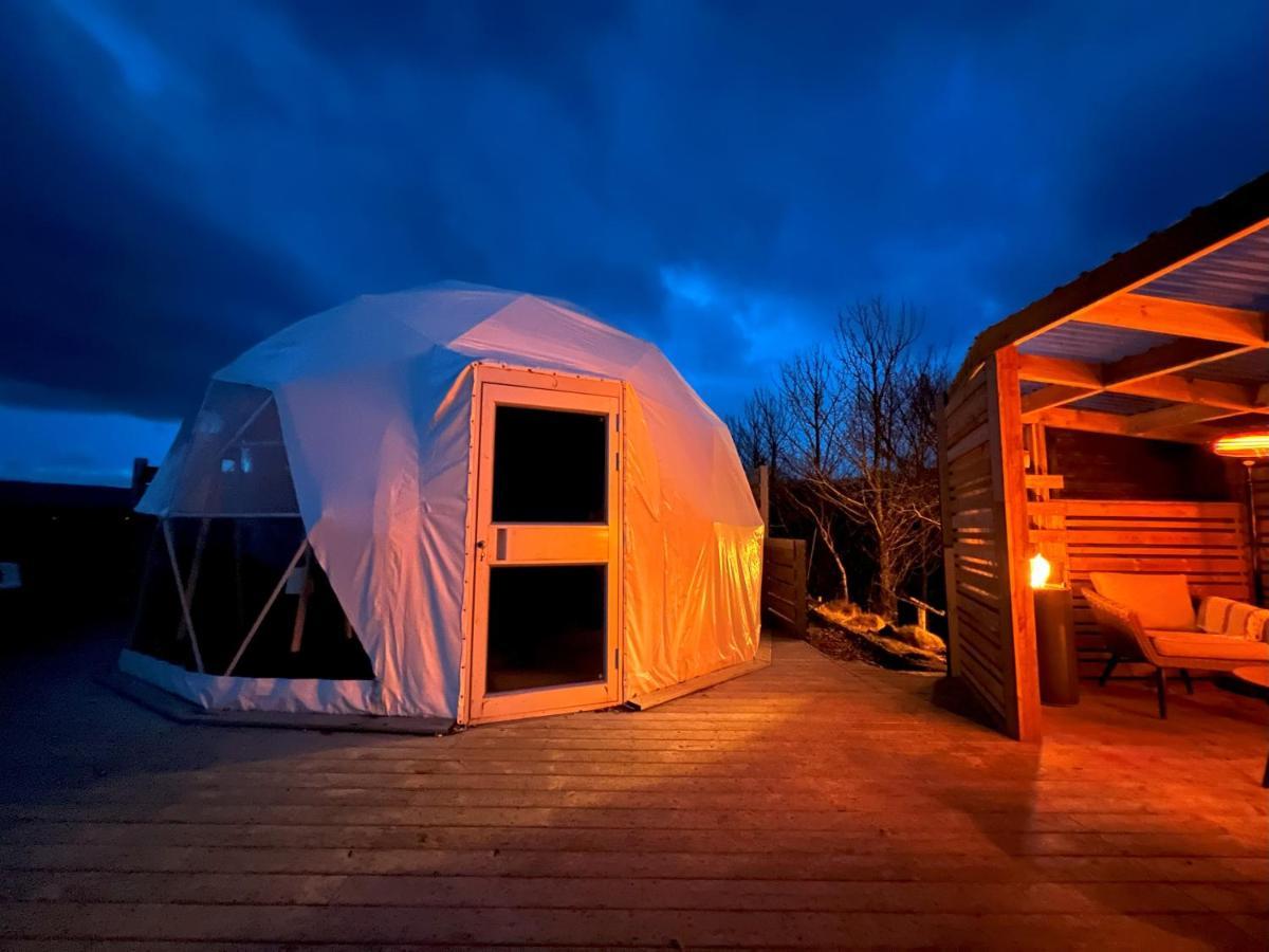 Aurora Dome - South Coast Iceland 크볼스뵈들뤼르 외부 사진