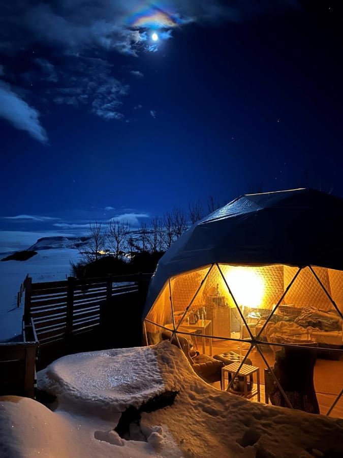 Aurora Dome - South Coast Iceland 크볼스뵈들뤼르 외부 사진