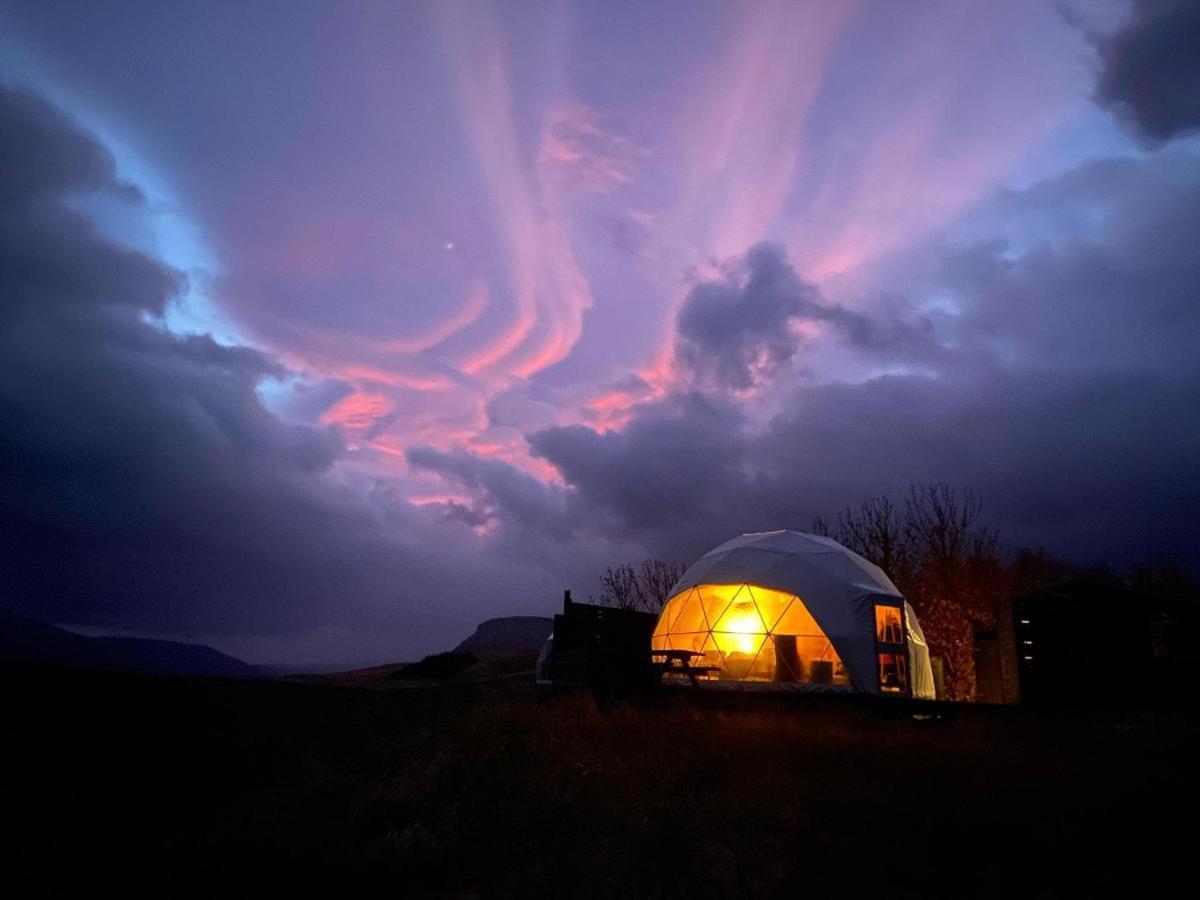 Aurora Dome - South Coast Iceland 크볼스뵈들뤼르 외부 사진